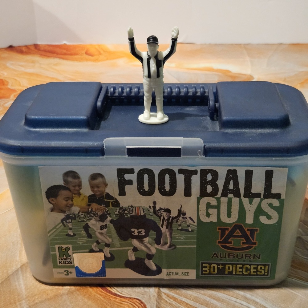 Auburn Tigers Football Guys Playset 26 Players Complete Set Kaskey Kids - Picture 15 of 16